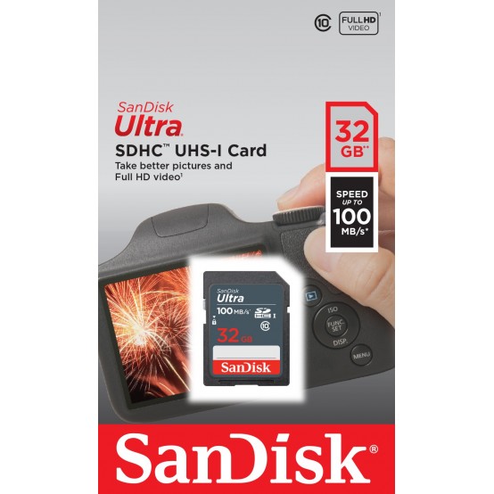 Card memorie SanDisk Ultra SDSDUNR-032G-GN3IN