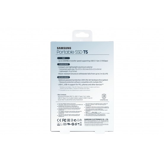 SSD Samsung T5 MU-PA500B/EU MU-PA500B/EU
