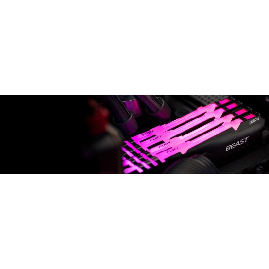 Memorie Kingston FURY Beast RGB KF426C16BB1AK4/64