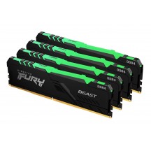 Memorie Kingston FURY Beast RGB KF426C16BB1AK4/64