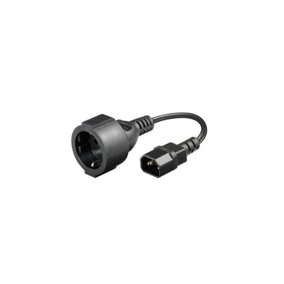 Cablu Bachmann Power adapter cord (C14 male to Schuko female) 340.183