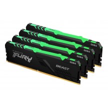 Memorie Kingston FURY Beast RGB KF436C18BBAK4/128