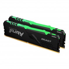 Memorie Kingston FURY Beast RGB KF437C19BB1AK2/32