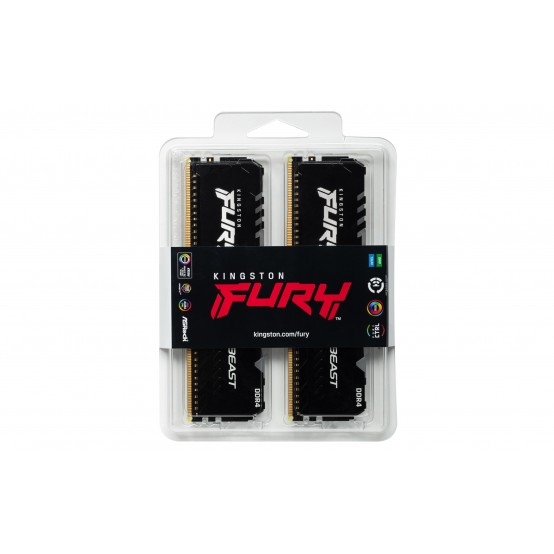 Memorie Kingston FURY Beast RGB KF437C19BB1AK2/32