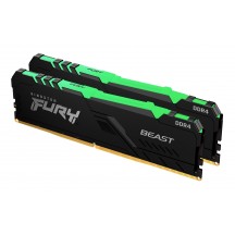 Memorie Kingston FURY Beast RGB KF437C19BB1AK2/32