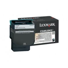 Cartus Lexmark C546, X546 Black Extra High Yield Toner Cartridge C546U2KG