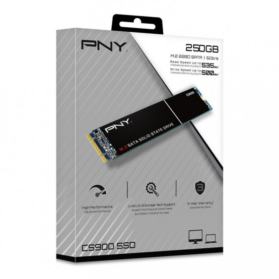 SSD PNY CS900 M280CS900-250-RB M280CS900-250-RB