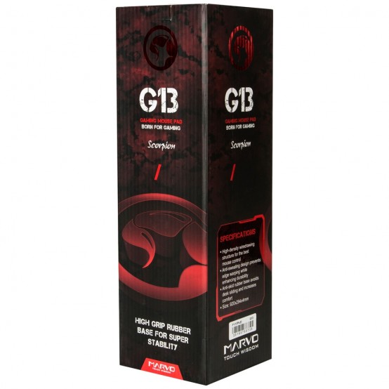 Mouse pad Marvo G13 red