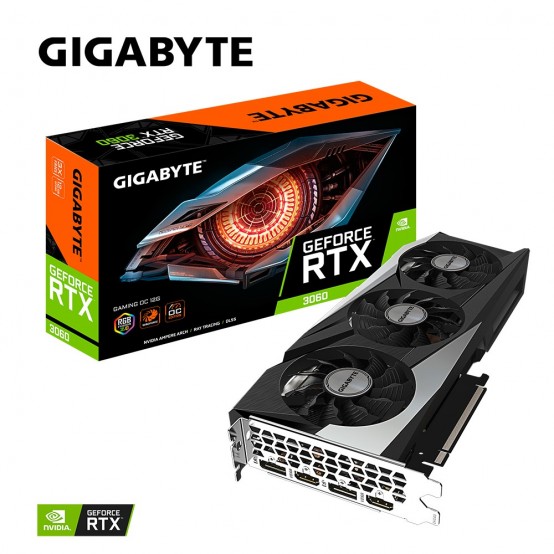 Placa video GigaByte GeForce RTX 3060 GAMING OC 12G (rev. 2.0) N3060GAMING OC-12GD 2.0