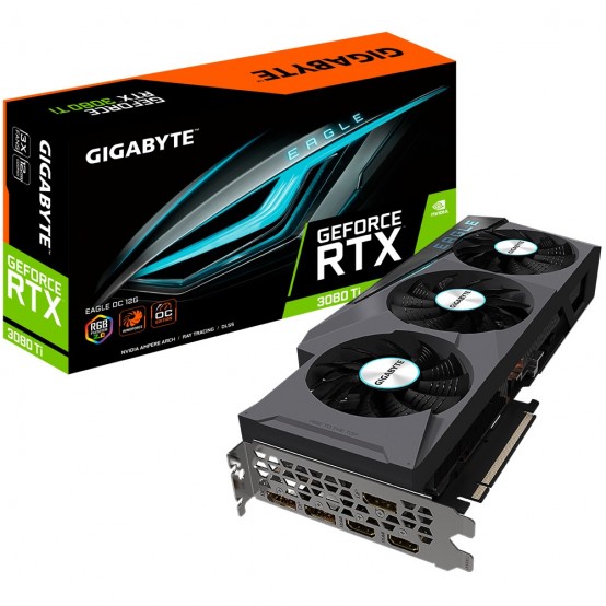 Placa video GigaByte GeForce RTX 3080 Ti EAGLE OC 12G N308TEAGLE OC-12GD