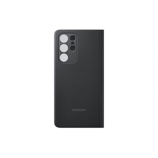 Husa Samsung Galaxy S21 Ultra S-Pen Clear View Cover Black EF-ZG99PCBEGEE