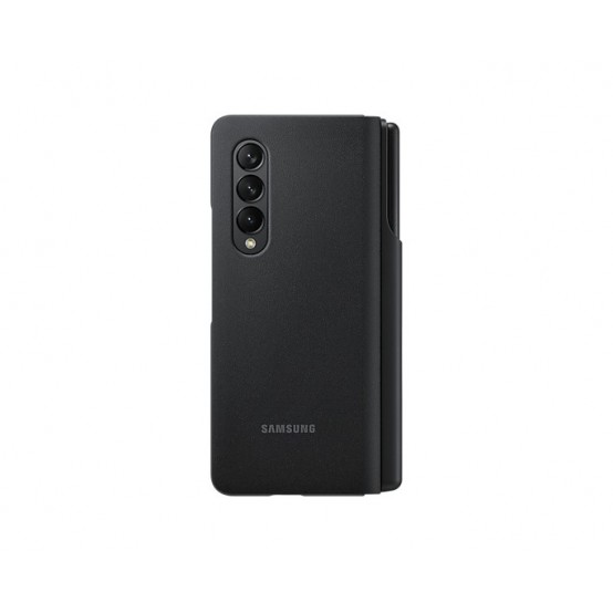 Husa Samsung Galaxy Z Fold3, Flip Cover cu S Pen, Black EF-FF92PCBEGEE