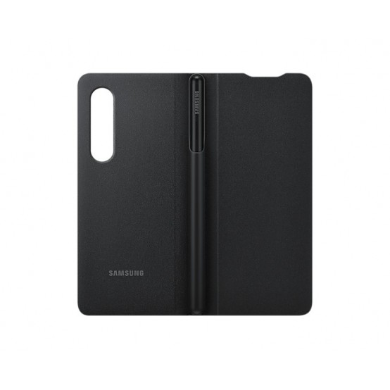 Husa Samsung Galaxy Z Fold3, Flip Cover cu S Pen, Black EF-FF92PCBEGEE