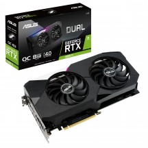 Placa video ASUS  Dual GeForce RTX 3060 Ti V2 OC Edition DUAL-RTX3060TI-O8G-V2