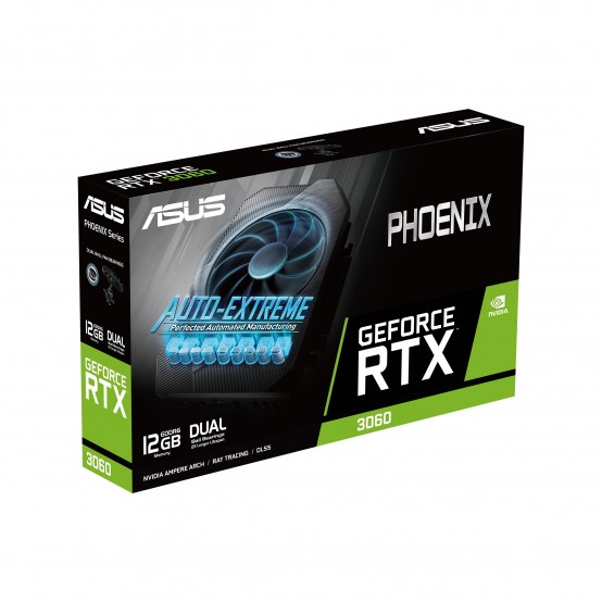 Placa video ASUS  Phoenix GeForce RTX 3060 V2 PH-RTX3060-12G-V2