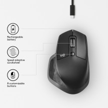 Mouse Logitech MX Master 2S 910-005139