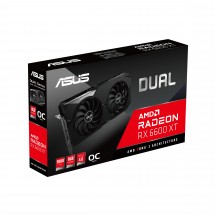 Placa video ASUS Dual Radeon RX 6600 XT OC Edition DUAL-RX6600XT-O8G