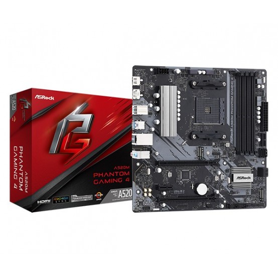 Placa de baza ASRock A520M PHANTOM GAMING 4