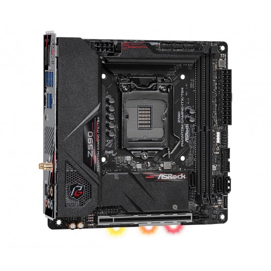 Placa de baza ASRock Z590 PHANTOM GAMING-ITX/TB4