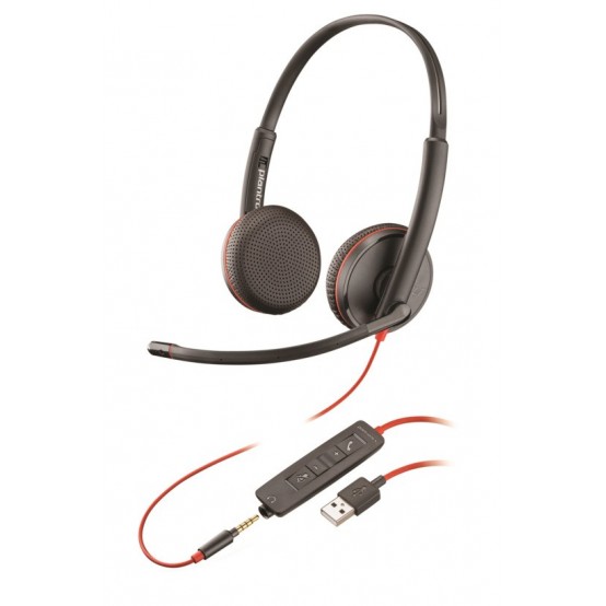 Casca Poly Plantronics Polycom Blackwire C3225 209747-201