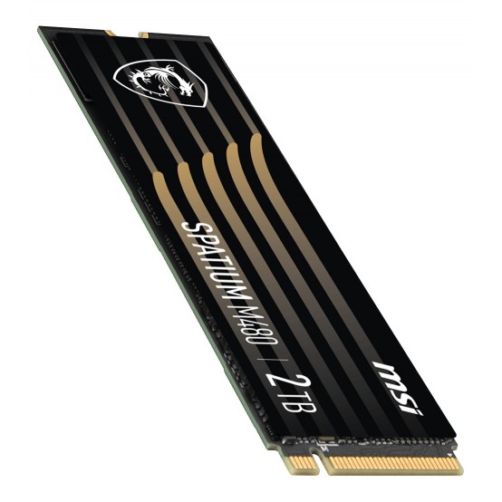 SSD MSI SPATIUM M480 PCIE 4.0 NVME M.2 2TB SPATIUM M480 PCIE 4.0 NVME M.2 2TB