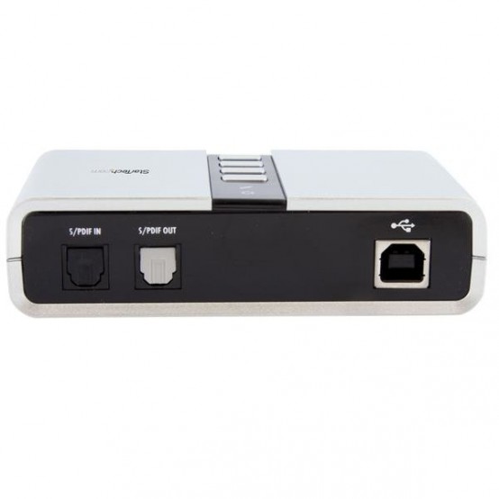 Placa de sunet StarTech.com 7.1 USB Audio Adapter External Sound Card with SPDIF Digital Audio ICUSBAUDIO7D