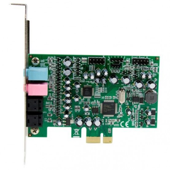 Placa de sunet StarTech.com 7.1 Channel Sound Card - PCI Express, 24-bit, 192KHz PEXSOUND7CH