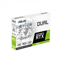 Placa video ASUS Dual GeForce RTX 3060 White OC Edition 8GB GDDR6 DUAL-RTX3060-O8G-WHITE