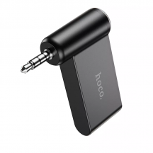 Adaptor Bluetooth Hoco Audio Adapter Bluetooth Magic Music - Aux Jack 3.5mm - Black E58