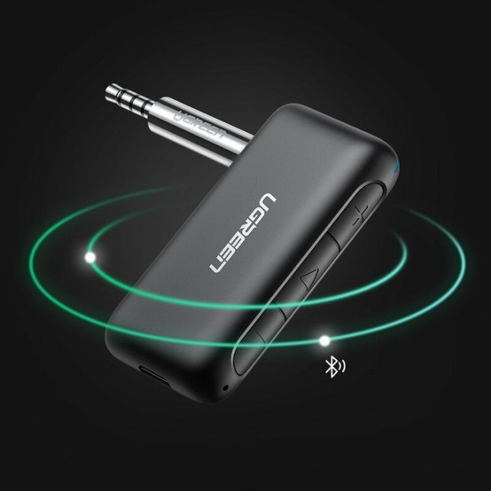 Adaptor Bluetooth  Ugreen - Wireless Audio Receiver (70303) - Bluetooth 5.0 Adapter - Black 6957303873036
