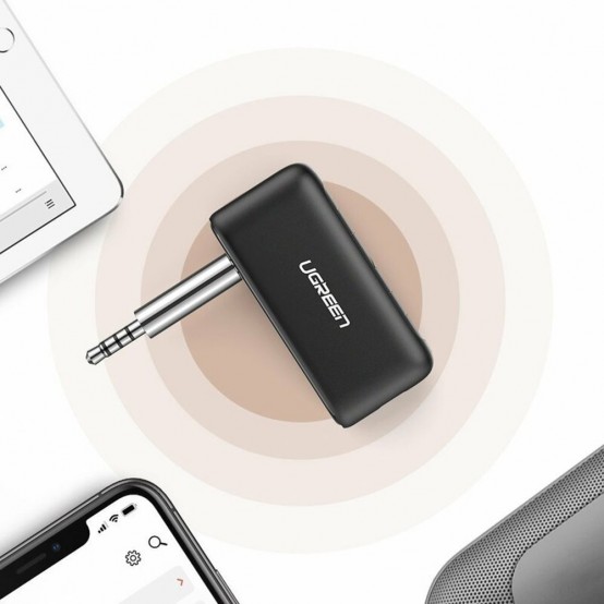 Adaptor Bluetooth  Ugreen - Wireless Audio Receiver (70303) - Bluetooth 5.0 Adapter - Black 6957303873036