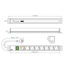 Prelungitor Bachmann Power Strip 333.405 2