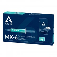 Pasta termoconductoare Arctic MX-6 Ultimate (4g) cu 6x servetele speciale MX Cleaner ACTCP00084A