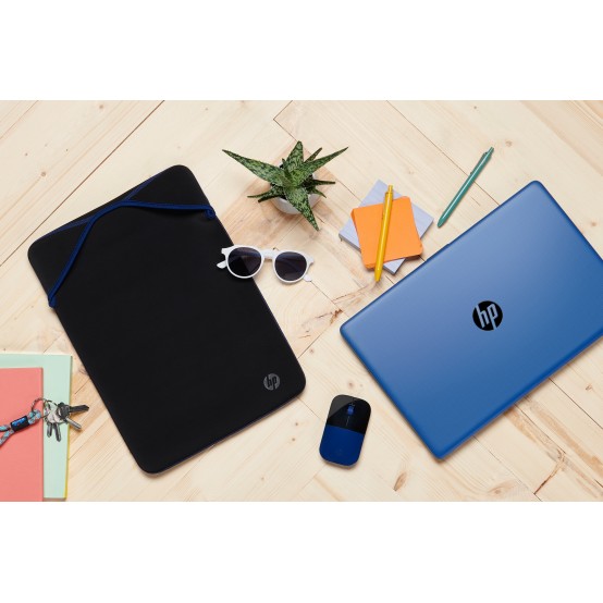 Husa HP Reversible Protective 15.6-inch Blue Laptop Sleeve 2F1X7AA