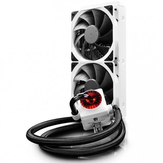 Cooler DeepCool Captain 240EX RGB DP-GS-H12L-CT240RGB-WH
