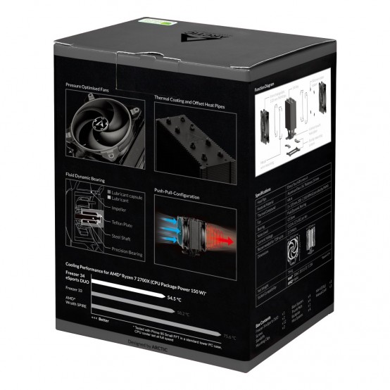 Cooler Arctic Freezer 34 eSports - Grey ACFRE00075A