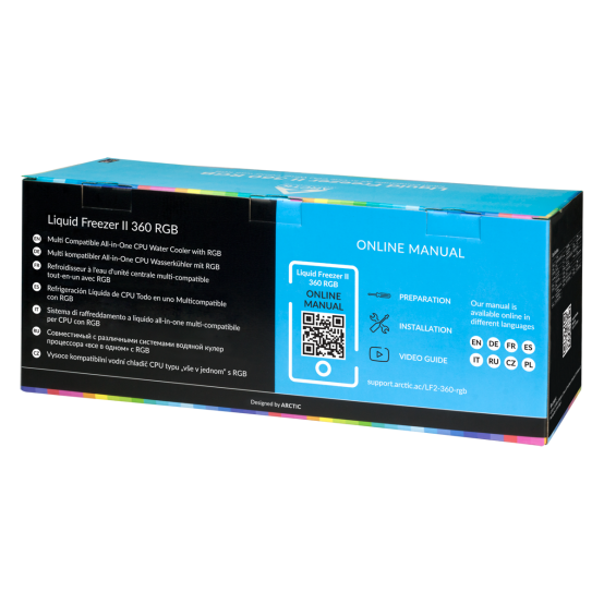 Cooler Arctic Liquid Freezer II 360 RGB + Controller ACFRE00100A
