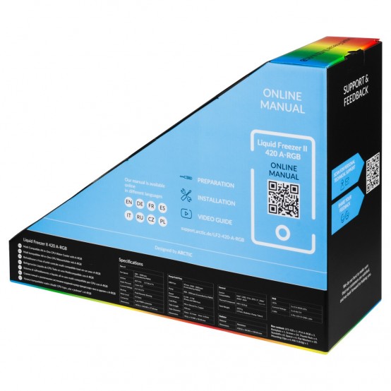 Cooler Arctic Liquid Freezer II 420 A-RGB ACFRE00109A