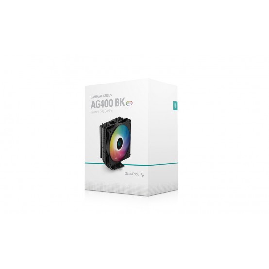 Cooler DeepCool AG400 iluminare aRGB R-AG400-BKANMC-G-2