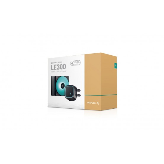 Cooler DeepCool LE300 Marrs iluminare verde R-LE300-BKLNMG-G-1