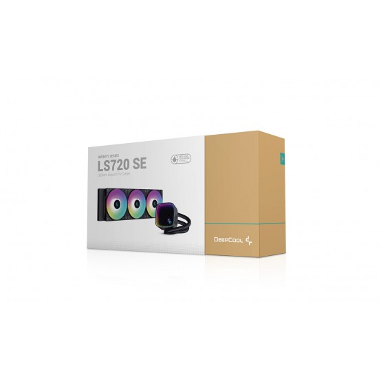 Cooler DeepCool LS720 SE negru iluminare aRGB R-LS720-BKAMMM-G-1