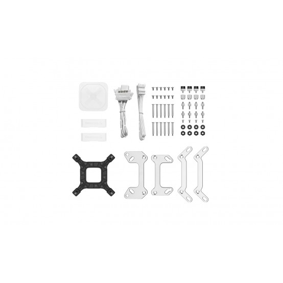 Cooler DeepCool LS720 alb iluminare aRGB R-LS720-WHAMNT-G-1