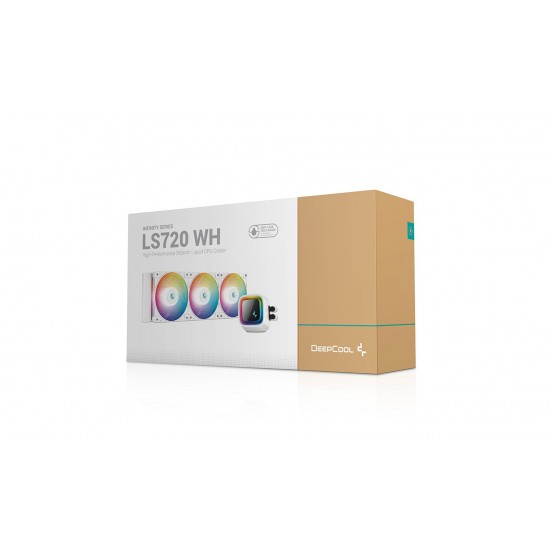 Cooler DeepCool LS720 alb iluminare aRGB R-LS720-WHAMNT-G-1
