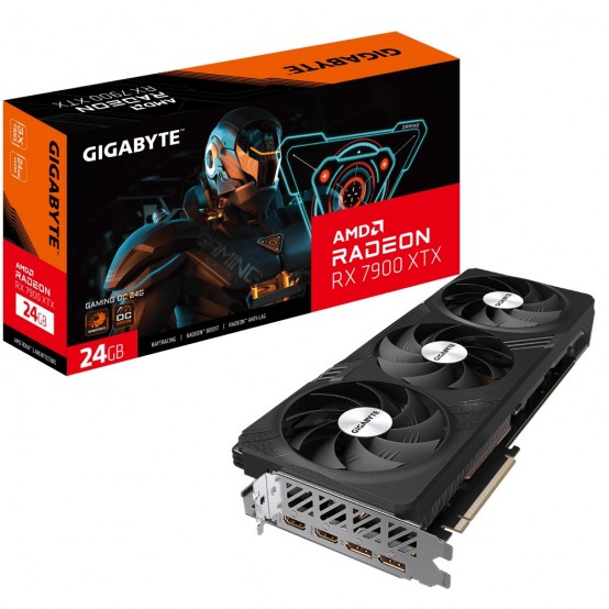 Placa video GigaByte Radeon RX 7900 XTX GAMING OC 24G GV-R79XTXGAMING OC-24GD