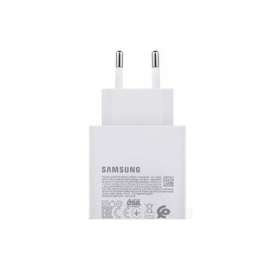Alimentator Samsung Wall Charger TA865W, 65W, 1x Type-C White GP-PTU020SODWQ