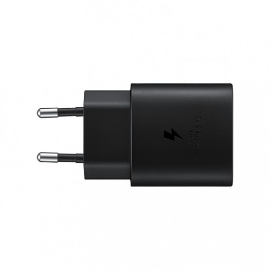 Alimentator Samsung Wall Charger TA800NB, 25W, 1x Type-C, Black GP-PTU021SOABQ