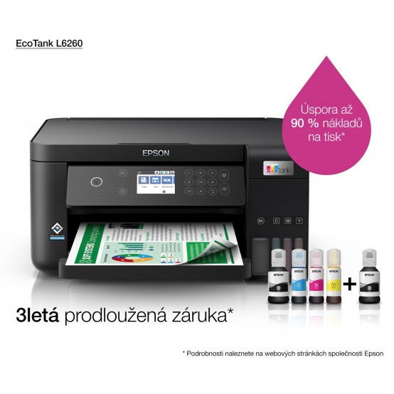 Imprimanta Epson EcoTank L6260 C11CJ62402