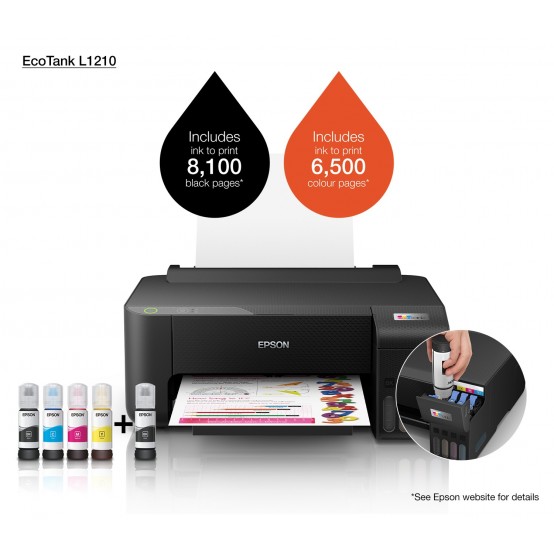 Imprimanta Epson EcoTank L1210 C11CJ70401