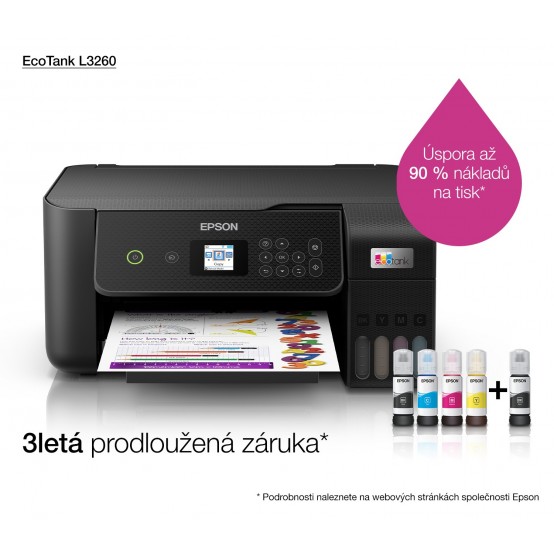 Imprimanta Epson EcoTank L3260 C11CJ66407