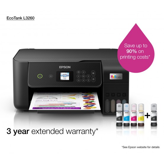 Imprimanta Epson EcoTank L3260 C11CJ66407
